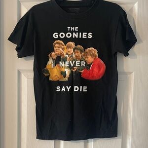 Classic Black Goonies Graphic Tee for Men